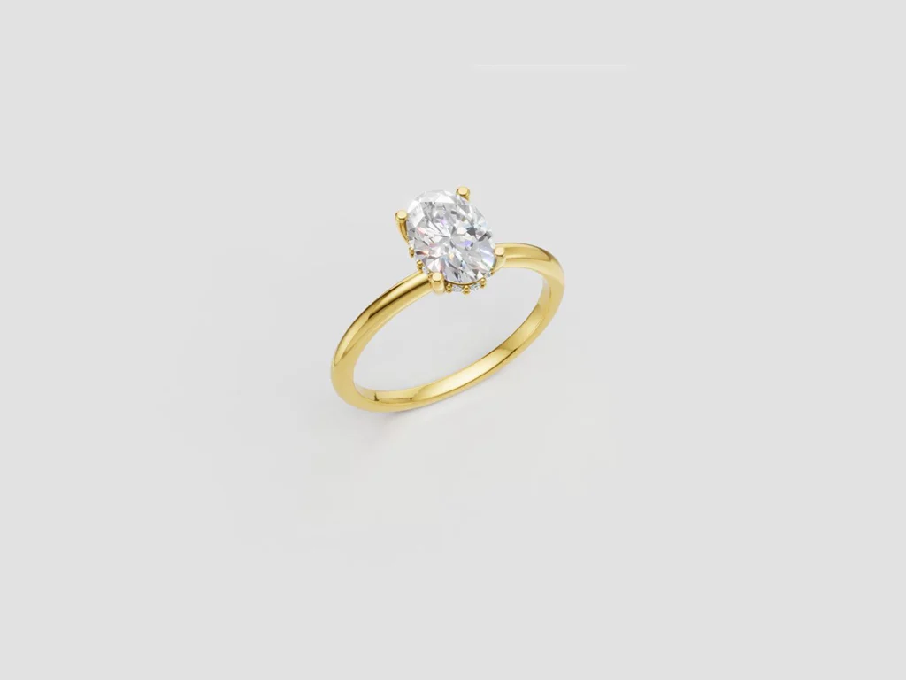 Cathedral diamond oval – Prirodni dijamanti