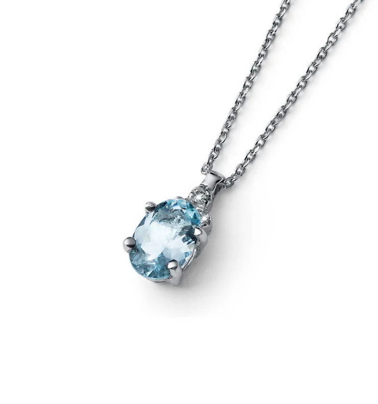 P28 18kt Aquamarine & DIA