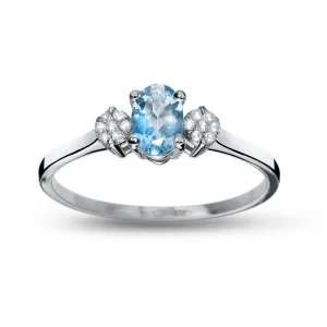ZP14 18kt Aquamarine & DIA